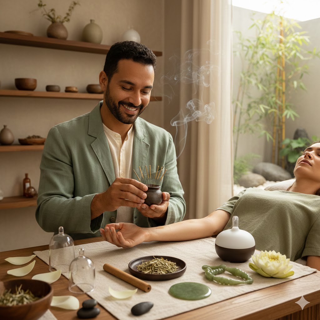 Técnica de Acupuntura